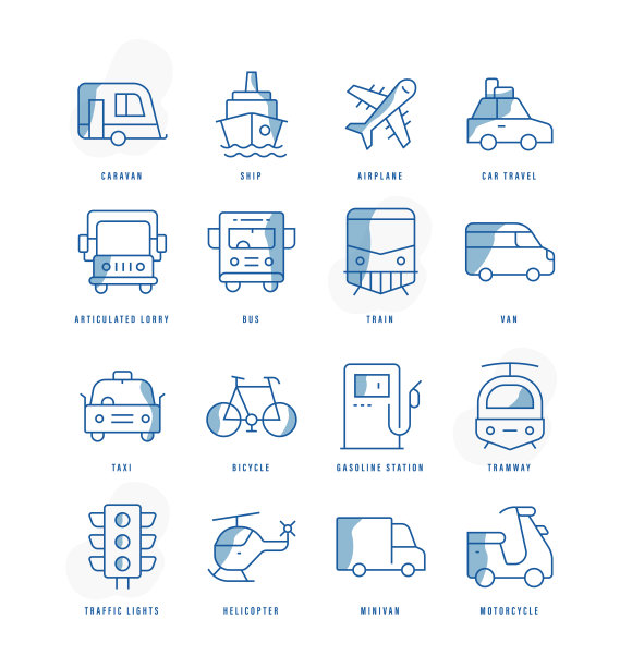 交通图标图片下载
