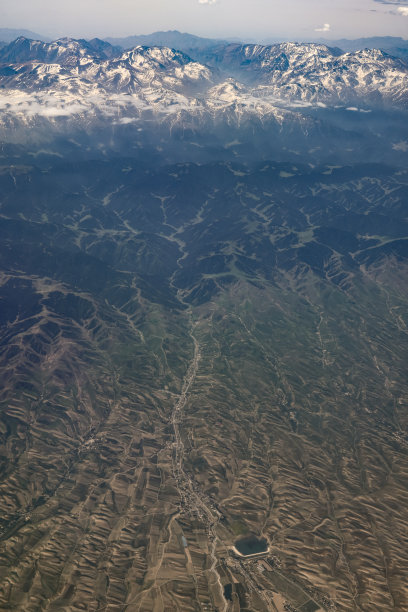 中国西部航空摄影图片下载