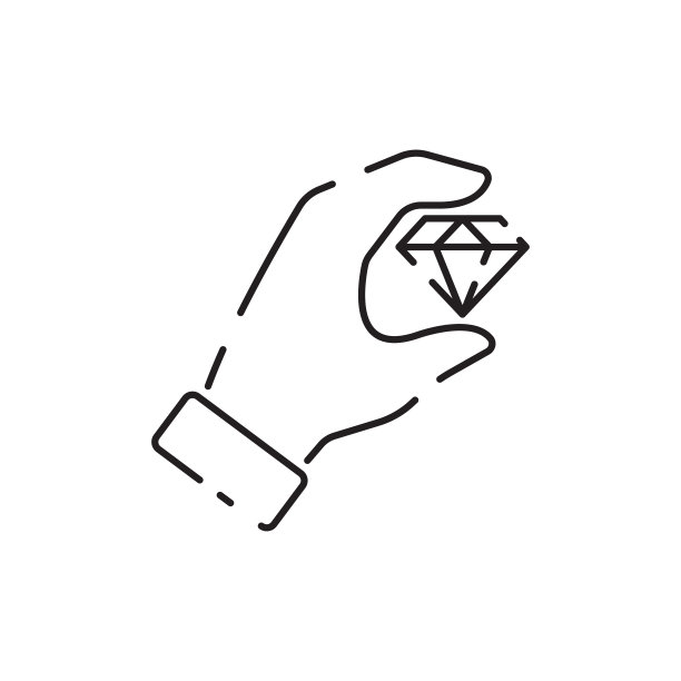 简单的珠宝相关矢量线图标。耳环，身体十字架，订婚戒指和更多。黄金、钻石、奢侈品、时尚。设计和标识。礼品贵重证书图片下载