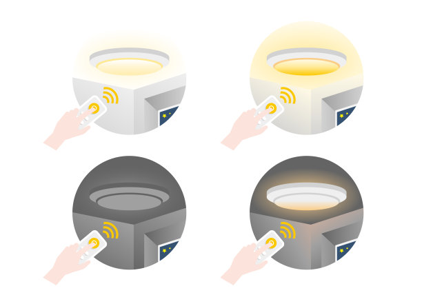 白色顶灯套装图片下载
