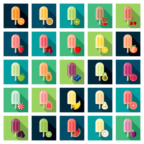 冰棒口味图标设置图片下载