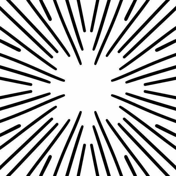 黑白射线背景图片下载