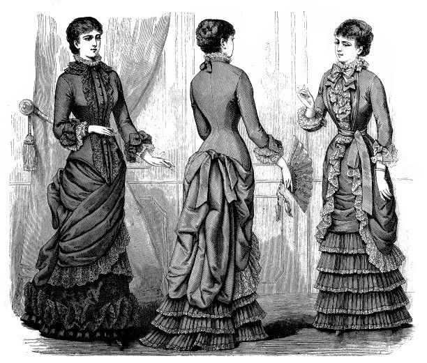 维多利亚时装女性图片下载