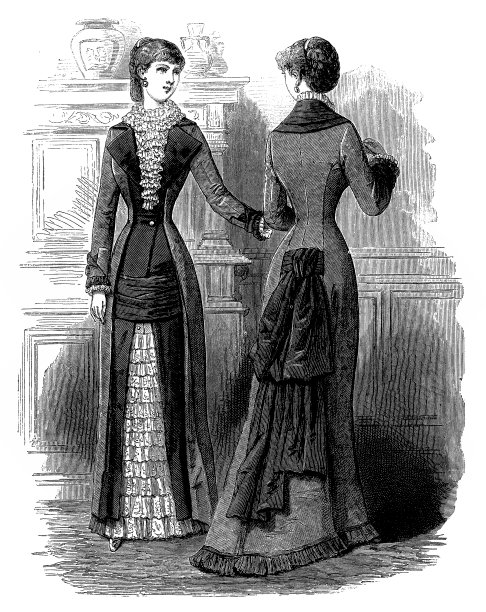 维多利亚时装女性图片下载