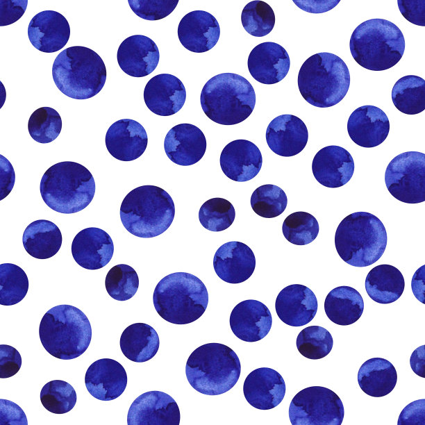 圆形，圆形的水滴，手绘在白色的背景上。抽象的背景为您的设计图片下载