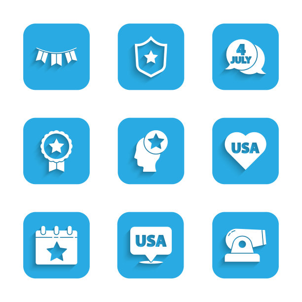 设置美国头独立日大炮日历图片下载