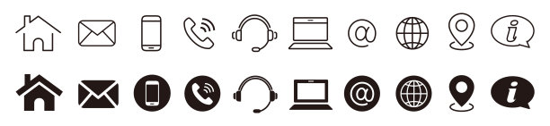 联系我们收集信息图标图片下载