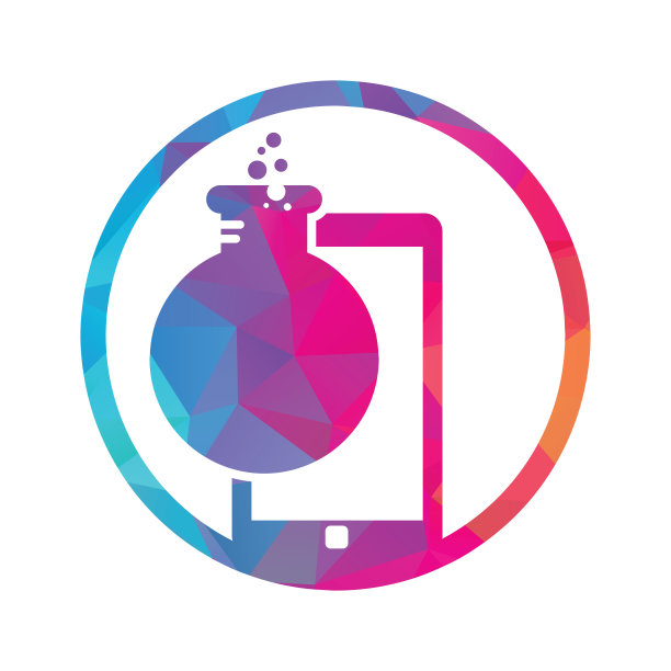 移动实验室标志模板设计。图片下载