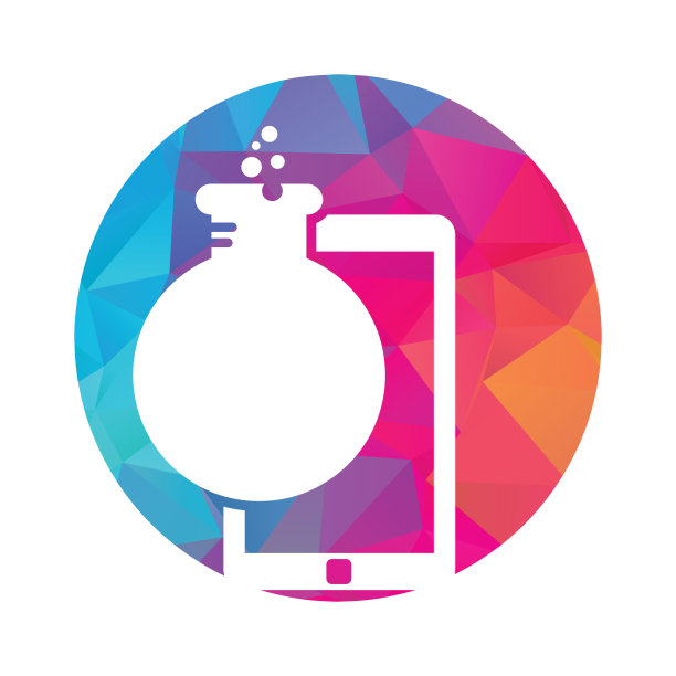 移动实验室标志模板设计。图片下载