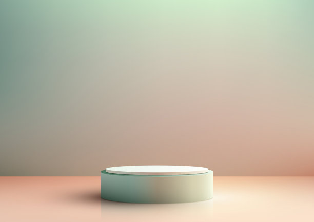 现代简约的产品展示。时尚的展示展台营销和品牌图片下载