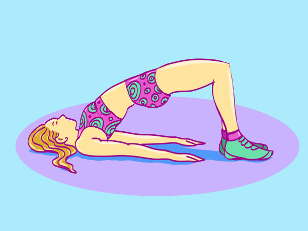 女人做瑜伽图片下载