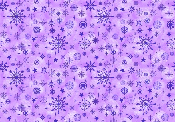 冬天打印雪人和雪花图片下载