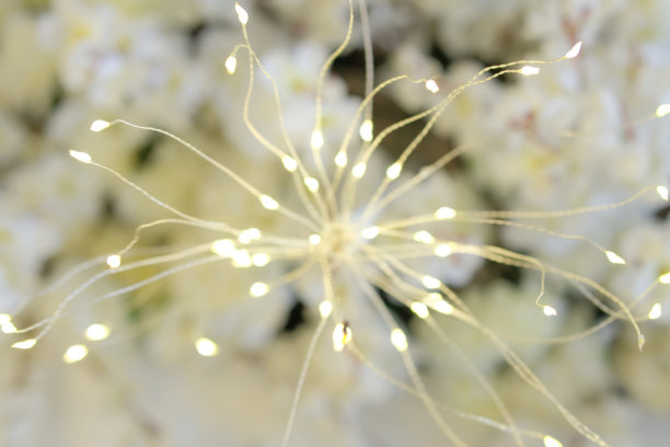 婚礼装饰背景模糊图片下载