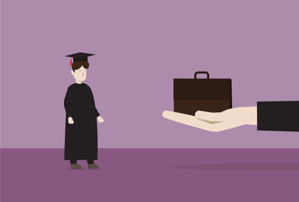 毕业生找到了工作图片下载