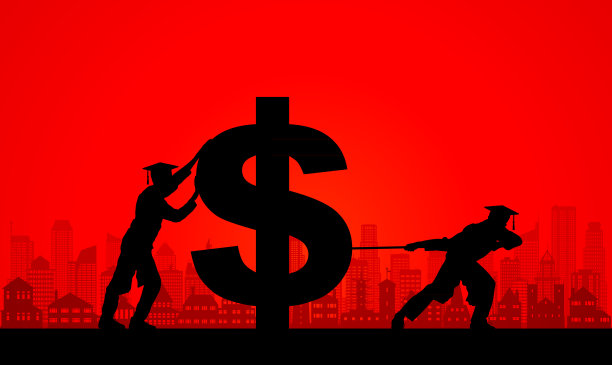 毕业生和金钱图片下载