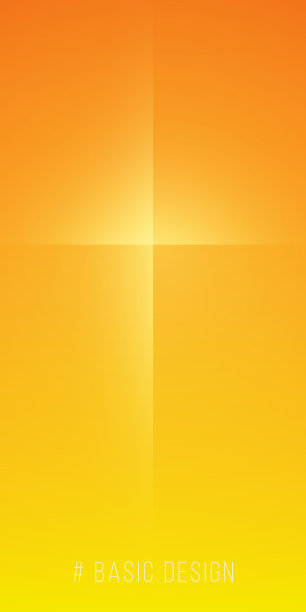 简单抽象的橙色和黄色背景图片下载