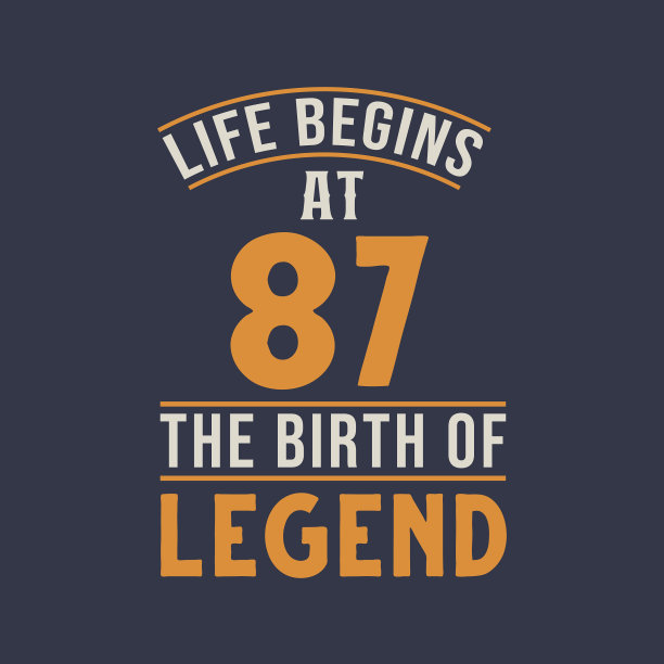 生命始于87岁传奇人物87岁的生日图片下载
