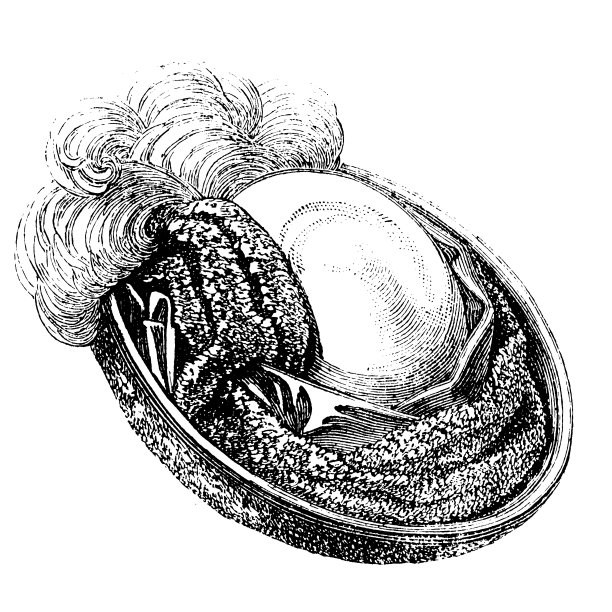 花边帽子，19世纪流行图片下载