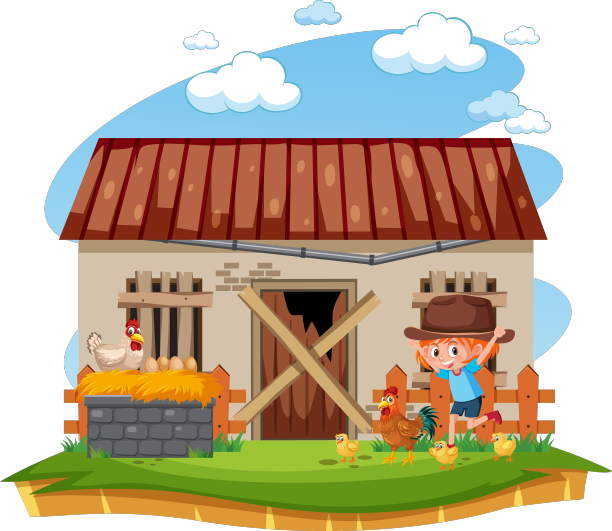 农民在乡村的老农舍图片下载