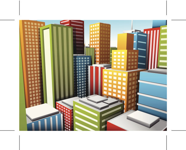 卡通城市图片下载