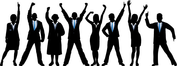 快乐的商务人士图片下载