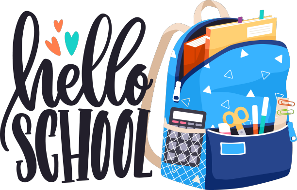 你好学校信与开放书包与图片下载