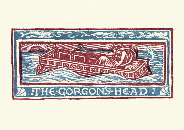 古希腊神话:达那厄和珀尔修斯装在木箱里沉入大海图片下载