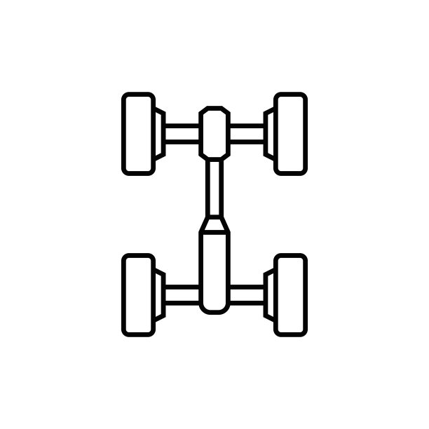 汽车底盘线图标图片下载