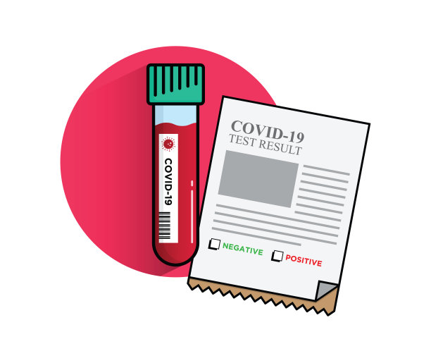 冠状病毒2019-nCoV检测库插图，，Covid-19病媒库插图图片下载