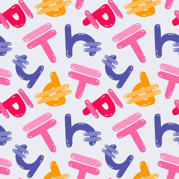 俏皮的简单无缝图案与不同的国际货币符号。明亮的背景与手绘涂鸦的钱在天真风格的包装纸，背景，织物，剪贴簿。图片下载