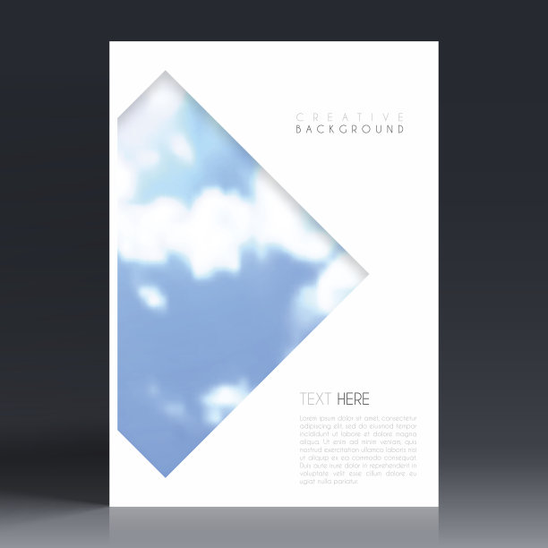 宣传册模板布局，封面设计，商业年度报告，传单，杂志图片下载