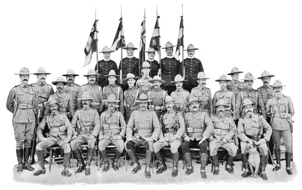 19世纪加拿大民兵斯特拉斯科纳勋爵的骑兵团军官图片下载