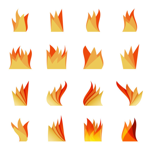火焰图标集合图片下载