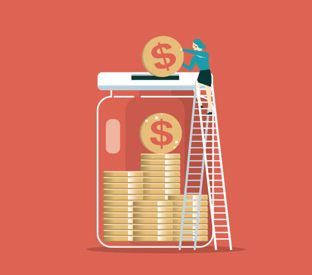 省钱——女商人图片下载