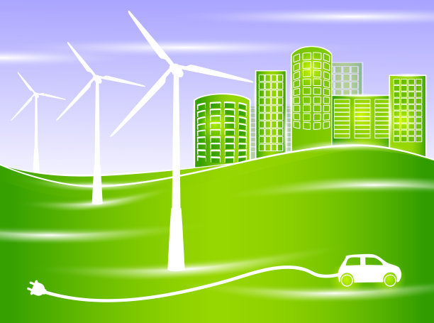 智能绿色城市图片下载