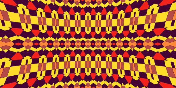 抽象民族图案形成凹面图片下载