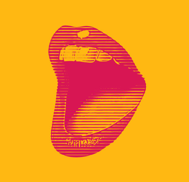 女人的嘴笑着，微笑着图片下载