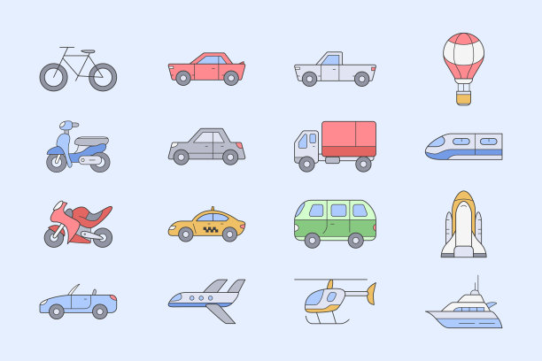 交通图标设置01-02图片下载