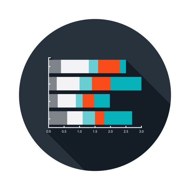 堆叠条形图图标图片下载