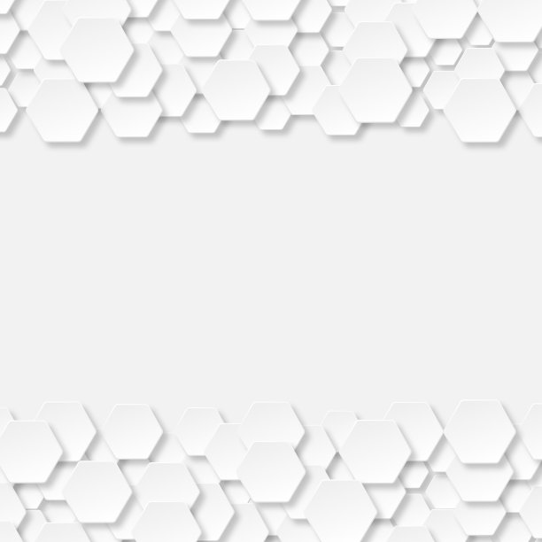 复制空间与两个带三维六边形的软阴影图片下载