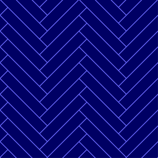 摘要无缝背景图案-拼花-蓝色墙纸-矢量插图图片下载