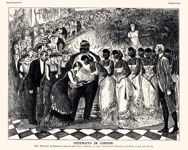 CETEWAYO IN LONDON (XXXL，细节多多)图片下载