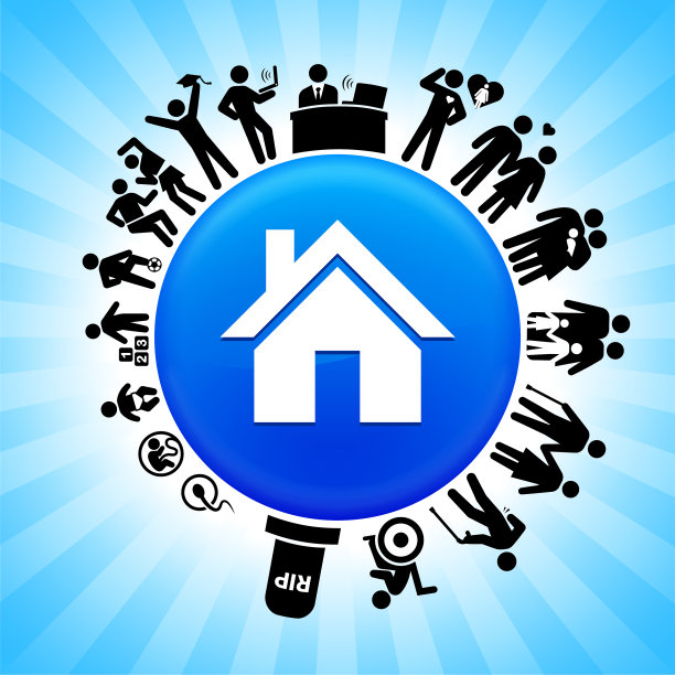 住宅生命周期阶段的生活背景图片下载