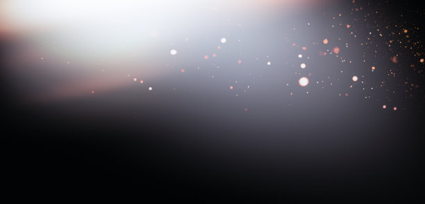 散焦灯光，烟雾和灰尘图片下载