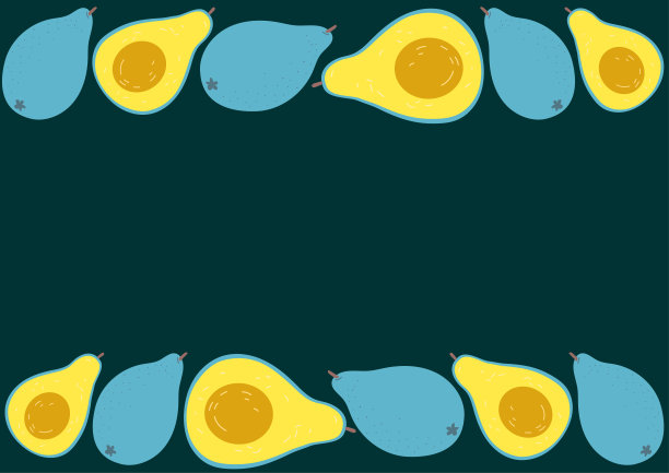 牛油果图案和模板图片下载