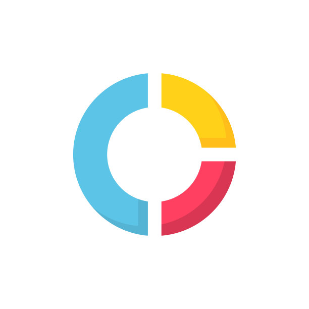 饼图平面图标。像素完美。移动和网络。图片下载