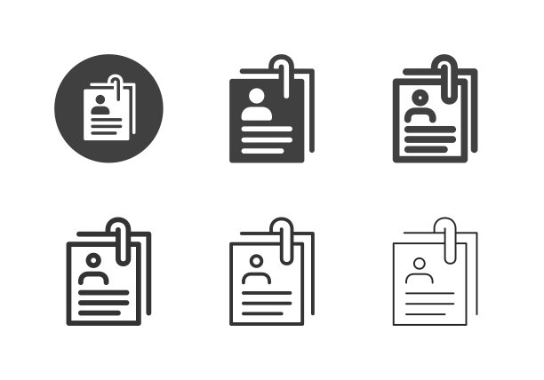 简历图标-多系列图片下载