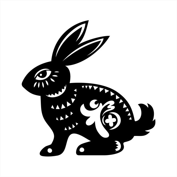 兔，中国的十二生肖，兔年图片下载