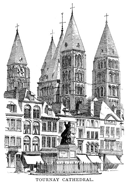 图尔奈大教堂图片下载
