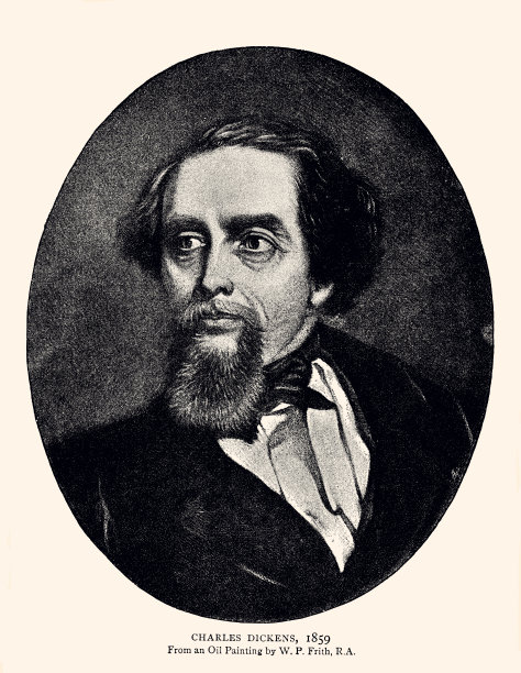 查尔斯·狄更斯1859年图片下载
